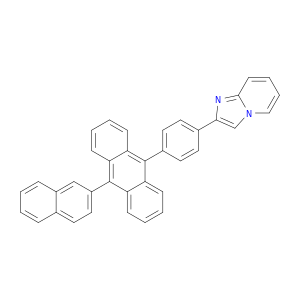 Imidazo[1,2-a]pyridine, 2-[4-[10-(2-naphthalenyl)-9-anthracenyl]phenyl]-