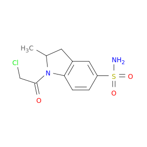 1-(2-Chloroacetyl)-2-methyl-2,3-dihydro-1H-indole-5-sulfonamide