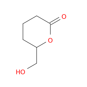 2H-Pyran-2-one, tetrahydro-6-(hydroxymethyl)-
