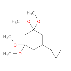 Cyclohexane, 5-cyclopropyl-1,1,3,3-tetramethoxy-
