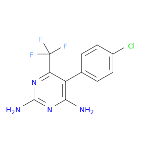 2,4-Pyrimidinediamine,5-(4-chlorophenyl)-6-(trifluoromethyl)-