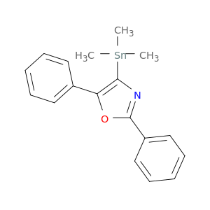 Oxazole, 2,5-diphenyl-4-(trimethylstannyl)-