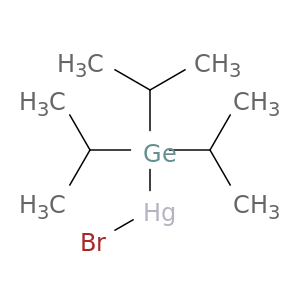 Mercury, bromo[tris(1-methylethyl)germyl]-