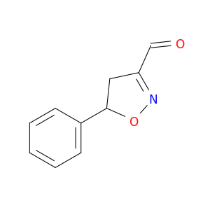 3-Isoxazolecarboxaldehyde, 4,5-dihydro-5-phenyl-