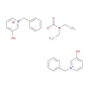 Pyridinium,3-[[(diethylamino)carbonyl]oxy]-1-(phenylmethyl)-, bromide (1:1)