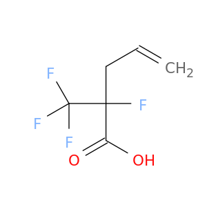 4-Pentenoic acid, 2-fluoro-2-(trifluoromethyl)-