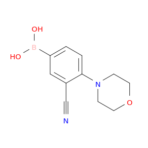 [3-氰基-4-(吗啉-4-基)苯基]硼酸