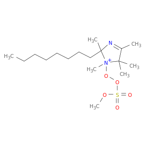 2-OCTYLPENTAMETHYL-3-IMIDAZOLINIUM-1-YLOXY METHYL SULFATE