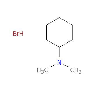 Cyclohexanamine, N,N-dimethyl-, hydrobromide