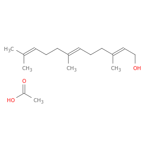 2,6,10-Dodecatrien-1-ol, 3,7,11-trimethyl-, acetate, (Z,Z)-