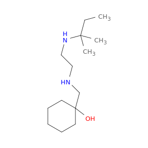 Cyclohexanol, 1-[[[2-[(1,1-dimethylpropyl)amino]ethyl]amino]methyl]-