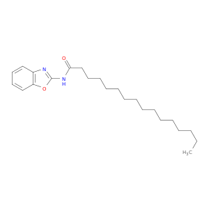 Hexadecanamide, N-2-benzoxazolyl-
