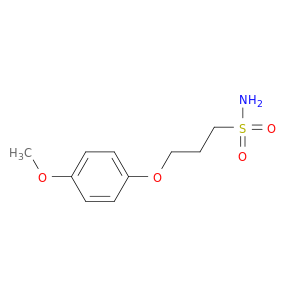 3-(4-甲氧基苯氧基)-1-丙二磺酰胺