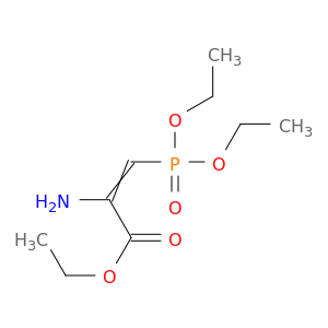 2-Propenoic acid, 2-amino-3-(diethoxyphosphinyl)-, ethyl ester