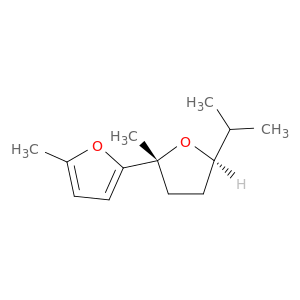 2,2'-Bifuran, 2,3,4,5-tetrahydro-2,5'-dimethyl-5-(1-methylethyl)-, trans-