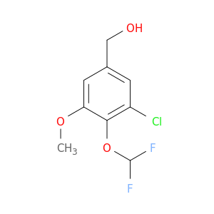 [3-Chloro-4-(difluoromethoxy)-5-methoxyphenyl]methanol