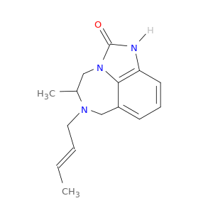6-(E-2-BUTEN-1-YL)-4,5,6,7-TETRAHYDRO-5-METHYLIMIDAZO[4,5,1-JK][1,4]BENZODIAZEPIN-2(1H)-ONE