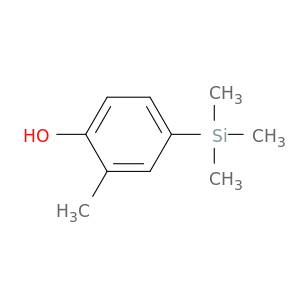 Phenol, 2-methyl-4-(trimethylsilyl)-