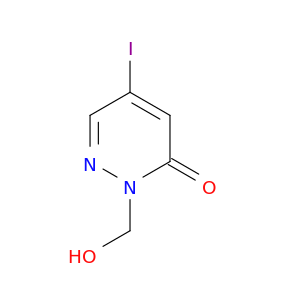 3(2H)-Pyridazinone, 2-(hydroxymethyl)-5-iodo-