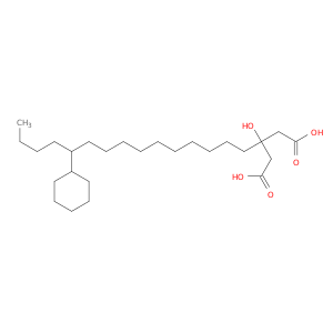 Pentanedioic acid, 3-(11-cyclohexylpentadecyl)-3-hydroxy-
