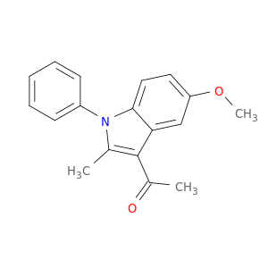 1-(5-Methoxy-2-methyl-1-phenyl-1H-indol-3-yl)ethanone