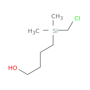 4-[(chloromethyl)(dimethyl)silyl]butan-1-ol