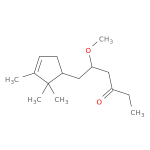 3-Hexanone, 5-methoxy-6-(2,2,3-trimethyl-3-cyclopenten-1-yl)-