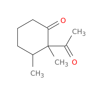 Cyclohexanone, 2-acetyl-2,3-dimethyl-