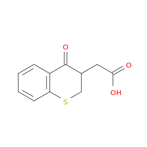 2H-1-Benzothiopyran-3-acetic acid, 3,4-dihydro-4-oxo-