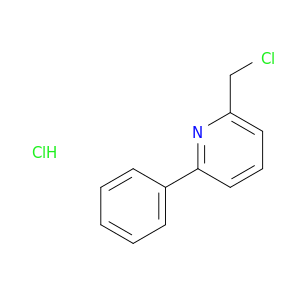 Pyridine, 2-(chloromethyl)-6-phenyl-, hydrochloride