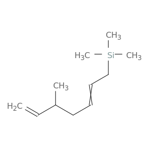 Silane, trimethyl(5-methyl-2,6-heptadienyl)-