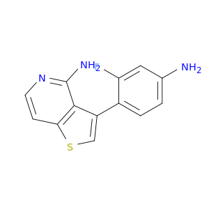 Thieno[3,2-c]pyridin-4-amine, 3-(4-amino-2-fluorophenyl)-