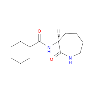Cyclohexanecarboxamide, N-[(3S)-hexahydro-2-oxo-1H-azepin-3-yl]-