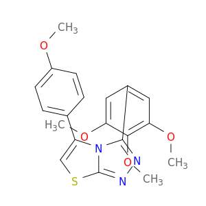 Thiazolo[2,3-c]-1,2,4-triazole,5-(4-methoxyphenyl)-3-(3,4,5-trimethoxyphenyl)-
