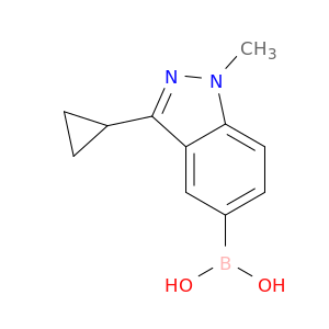 (3-环丙基-1-甲基-1H-吲唑-5-基)硼酸