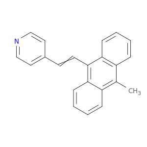 Pyridine, 4-[2-(10-methyl-9-anthracenyl)ethenyl]-