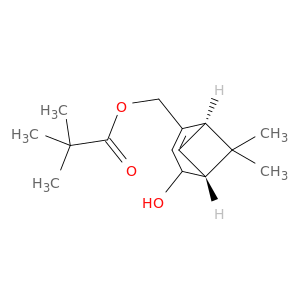 Propanoic acid,2,2-dimethyl-, (4-hydroxy-6,6-dimethylbicyclo[3.1.1]hept-2-en-2-yl)methyl ester