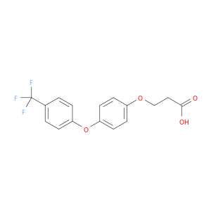 Propanoic acid, 3-[4-[4-(trifluoromethyl)phenoxy]phenoxy]-