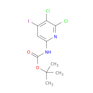 氨基甲酸N-(5,6-二氯-4-碘-2-吡啶基)-1,1-二甲基乙基酯