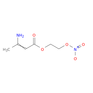 2-Butenoic acid, 3-amino-, 2-(nitrooxy)ethyl ester