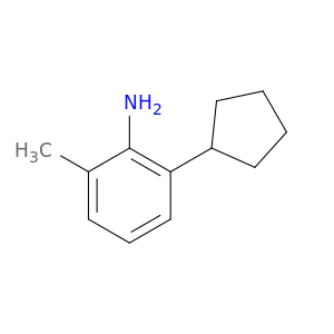 Benzenamine, 2-cyclopentyl-6-methyl-
