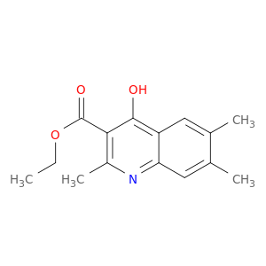 4-羟基-2,6,7-三甲基-3-喹啉羧酸乙酯