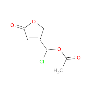 2(5H)-Furanone, 4-[(acetyloxy)chloromethyl]-