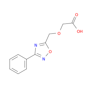 2-[(3-Phenyl-1,2,4-oxadiazol-5-yl)methoxy]acetic acid
