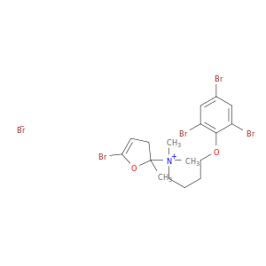 (5-BROMO-2-FURFURYL)DIMETHYL(4-(2,4,6-TRIBROMOPHENOXY)BUTYL)AMMONIUM BROMIDE