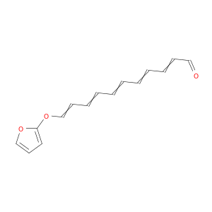2,4,6,8,10-Undecapentaenal, 11-(2-furanyloxy)-