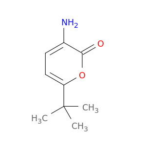 2H-Pyran-2-one, 3-amino-6-(1,1-dimethylethyl)-