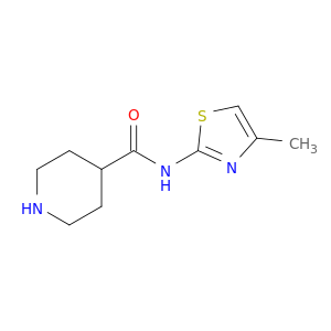 N-(4-Methyl-1,3-thiazol-2-yl)piperidine-4-carboxamide