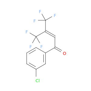 2-Buten-1-one,1-(3-chlorophenyl)-4,4,4-trifluoro-3-(trifluoromethyl)-