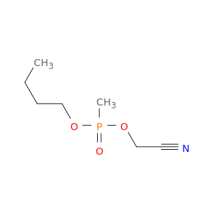 Phosphonic acid, methyl-, butyl cyanomethyl ester